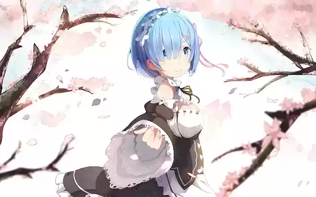 Re:Zero with Rem and Cherry Blossom Trees from Chrome web store to be run with OffiDocs Chromium online Re:Zero with Rem and Cherry Blossom Trees from Chrome web store to be run with OffiDocs Chromium online