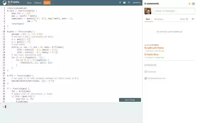 R Fiddle from Chrome web store to be run with OffiDocs Chromium online R Fiddle from Chrome web store to be run with OffiDocs Chromium online
