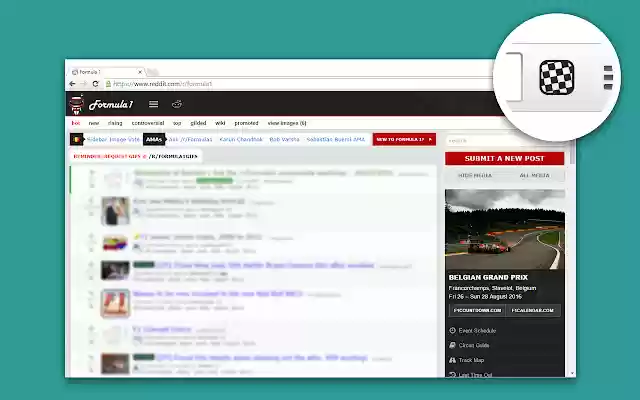 /r/Formula1 Sidebar Spoiler Stopper  from Chrome web store to be run with OffiDocs Chromium online