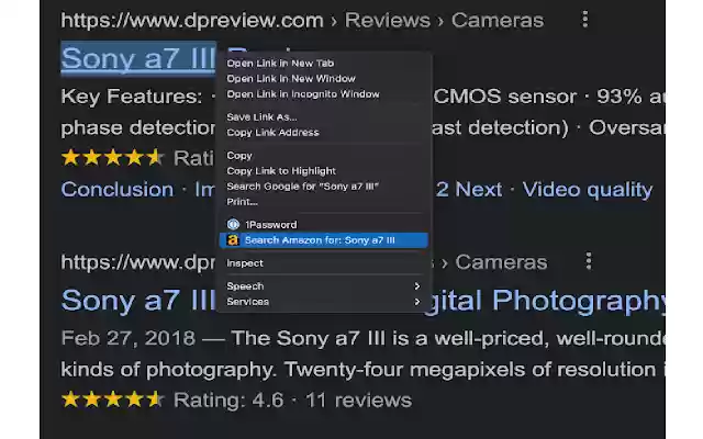 Right Click Amazon Search from Chrome web store to be run with OffiDocs Chromium online Right Click Amazon Search from Chrome web store to be run with OffiDocs Chromium online