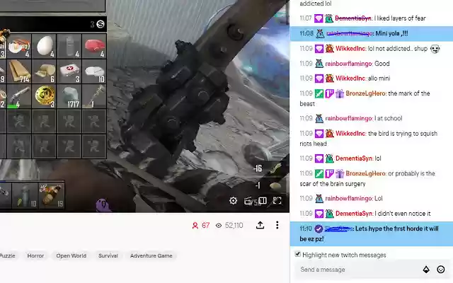Riot_Grrrl Twitch Chat Tools from Chrome web store to be run with OffiDocs Chromium online Riot_Grrrl Twitch Chat Tools from Chrome web store to be run with OffiDocs Chromium online