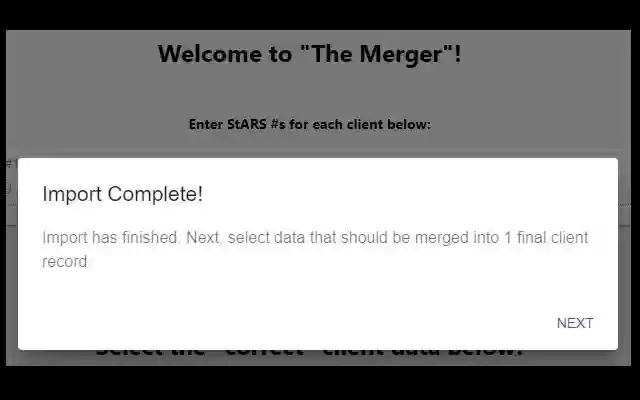 RIPS Extension Duplicate Client Merger from Chrome web store to be run with OffiDocs Chromium online RIPS Extension Duplicate Client Merger from Chrome web store to be run with OffiDocs Chromium online