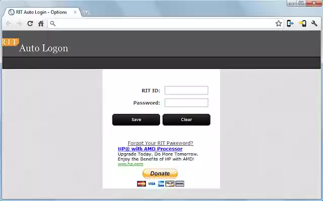 RIT Auto Logon from Chrome web store to be run with OffiDocs Chromium online RIT Auto Logon from Chrome web store to be run with OffiDocs Chromium online