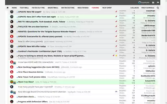 Rivals Board Enhancements  from Chrome web store to be run with OffiDocs Chromium online