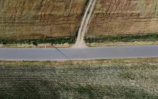 Road junction and fields  from Chrome web store to be run with OffiDocs Chromium online