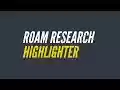 Roam Highlighter  from Chrome web store to be run with OffiDocs Chromium online