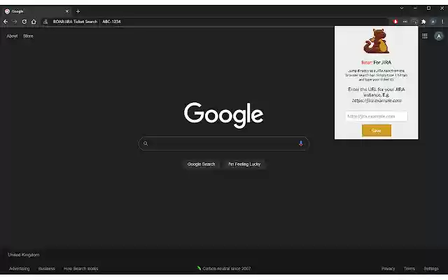 ROAR:JIRA Ticket Search  from Chrome web store to be run with OffiDocs Chromium online