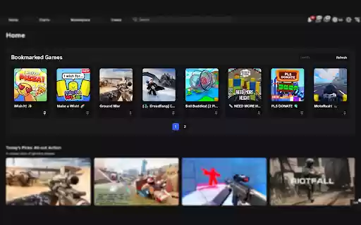 Roblox Bookmarker from Chrome web store to be run with OffiDocs Chromium online Roblox Bookmarker from Chrome web store to be run with OffiDocs Chromium online