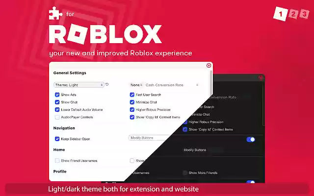 Roblox +, enhance your Roblox.Better Roblox! in