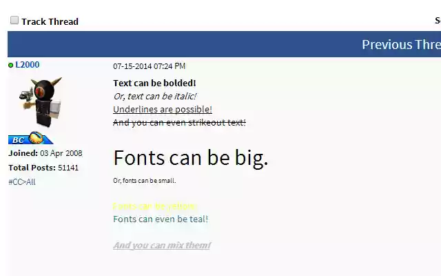 ROBLOX Forums+  from Chrome web store to be run with OffiDocs Chromium online