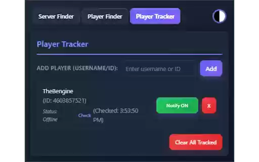 Roblox Radar from Chrome web store to be run with OffiDocs Chromium online Roblox Radar from Chrome web store to be run with OffiDocs Chromium online