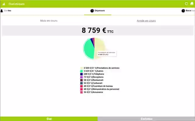 RoboCompta  from Chrome web store to be run with OffiDocs Chromium online
