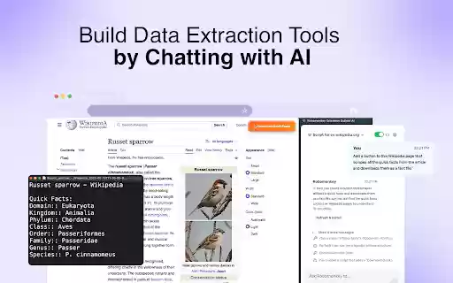 Robomonkey: Build Extensions with AI  from Chrome web store to be run with OffiDocs Chromium online