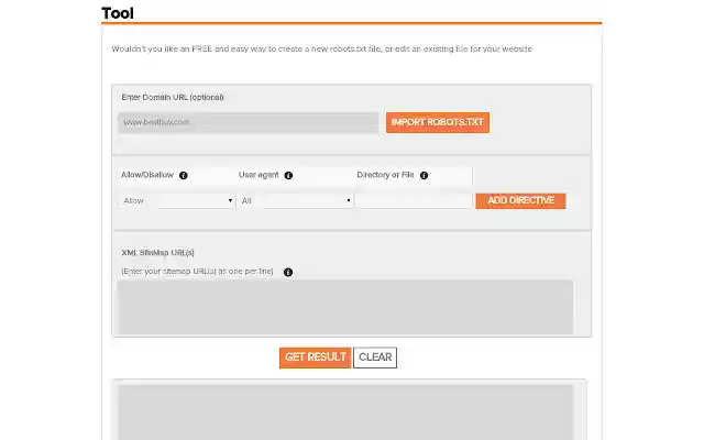 Robots.txt Generator  from Chrome web store to be run with OffiDocs Chromium online Robots.txt Generator  from Chrome web store to be run with OffiDocs Chromium online