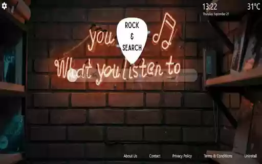 Rock and Search  from Chrome web store to be run with OffiDocs Chromium online