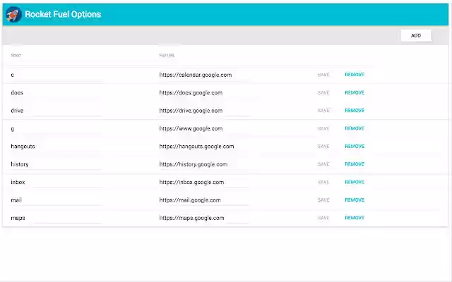 Rocket Fuel  from Chrome web store to be run with OffiDocs Chromium online