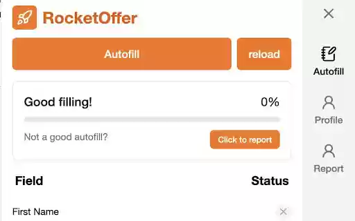 RocketOffer  from Chrome web store to be run with OffiDocs Chromium online