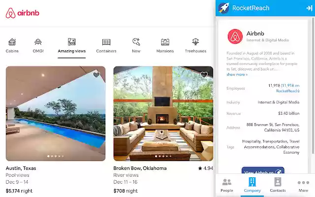 RocketReach Chrome Extension  from Chrome web store to be run with OffiDocs Chromium online