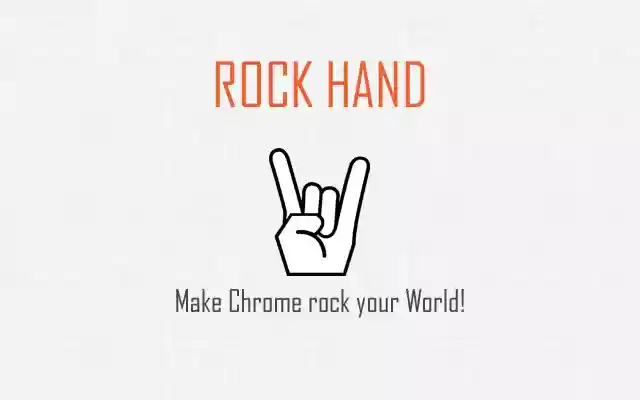Rock Hand  from Chrome web store to be run with OffiDocs Chromium online