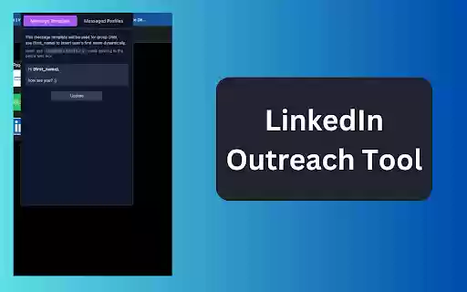 Rohan Chaubeys LI DM Tool  from Chrome web store to be run with OffiDocs Chromium online