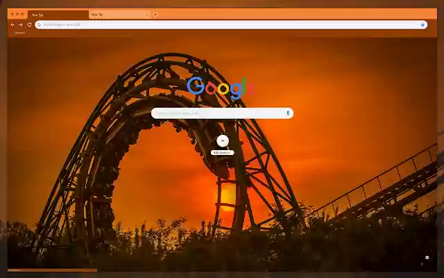 Roller coaster  from Chrome web store to be run with OffiDocs Chromium online