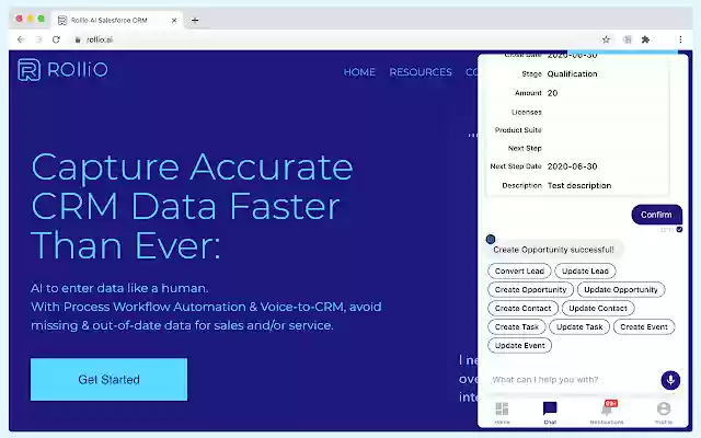Rollio  from Chrome web store to be run with OffiDocs Chromium online