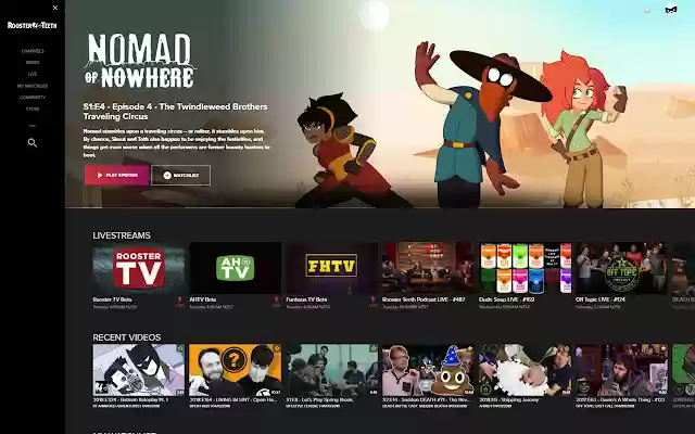 Rooster Teeth++ from Chrome web store to be run with OffiDocs Chromium online Rooster Teeth++ from Chrome web store to be run with OffiDocs Chromium online