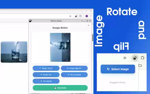 Rotate Image  from Chrome web store to be run with OffiDocs Chromium online