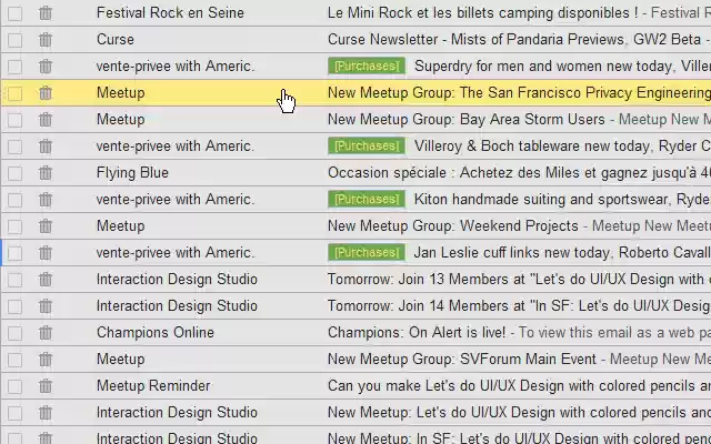 Row Highlighter for Gmail™ and Inbox™ from Chrome web store to be run with OffiDocs Chromium online Row Highlighter for Gmail™ and Inbox™ from Chrome web store to be run with OffiDocs Chromium online