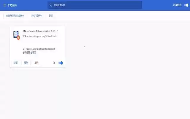 RPA Automation Extension  from Chrome web store to be run with OffiDocs Chromium online