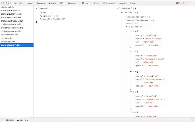 RPC Network Inspector  from Chrome web store to be run with OffiDocs Chromium online