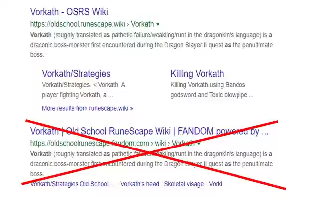 RS3/Old 2007scape Wiki Remover  from Chrome web store to be run with OffiDocs Chromium online