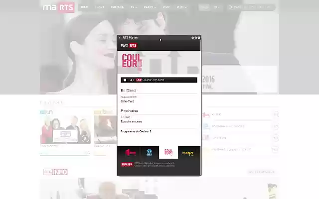 RTS Player aus dem Chrome-Webshop zur Ausführung mit OffiDocs Chromium online