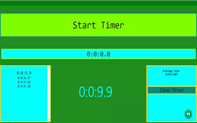 Rubiks Cubing and Other Puzzles Timer  from Chrome web store to be run with OffiDocs Chromium online