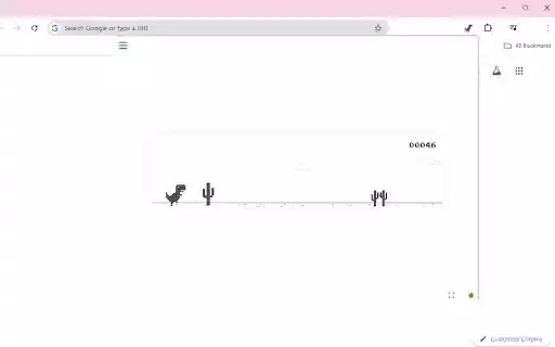 Run Dino Unblocked  from Chrome web store to be run with OffiDocs Chromium online