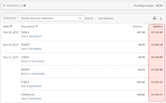 Running Balance for Chase from Chrome web store to be run with OffiDocs Chromium online Running Balance for Chase from Chrome web store to be run with OffiDocs Chromium online