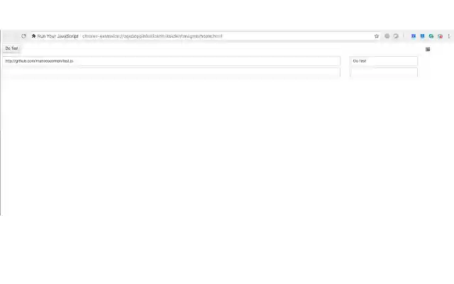 Run Your JavaScript  from Chrome web store to be run with OffiDocs Chromium online