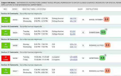 Rutgers JudgeMyProfessor  from Chrome web store to be run with OffiDocs Chromium online