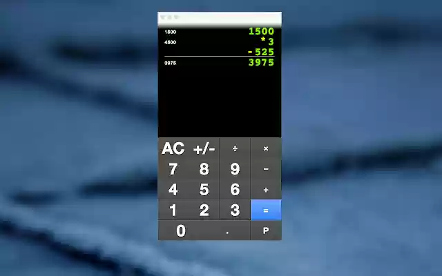 Ruvenss Calculator  from Chrome web store to be run with OffiDocs Chromium online