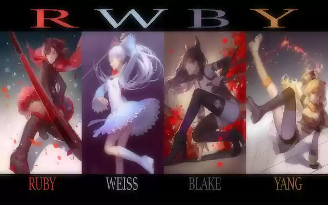 RWBY II 1280x720px  from Chrome web store to be run with OffiDocs Chromium online