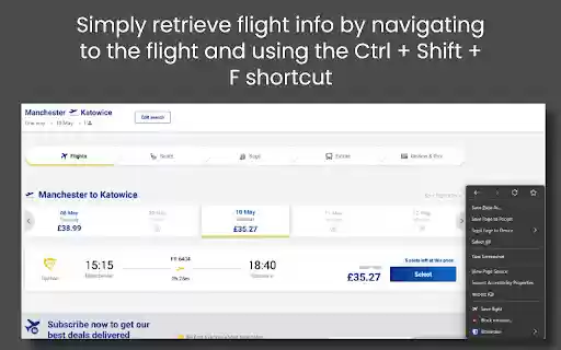Ryanair‑WizzAir Scraper  from Chrome web store to be run with OffiDocs Chromium online