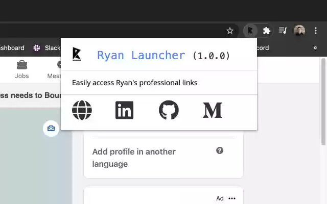 Ryan Untalans Links  from Chrome web store to be run with OffiDocs Chromium online