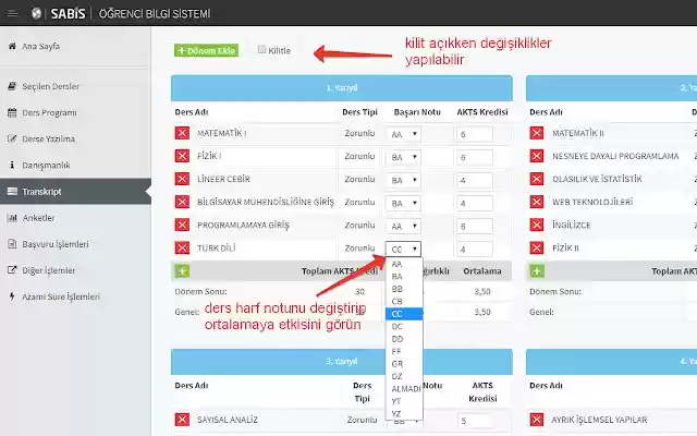 SABİS Transkript Editörü from Chrome web store to be run with OffiDocs Chromium online SABİS Transkript Editörü from Chrome web store to be run with OffiDocs Chromium online