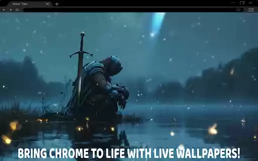 Sad Knight 4K Live Wallpaper New Tab  from Chrome web store to be run with OffiDocs Chromium online