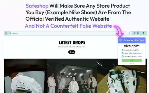 Safeshop: Buy Safe  Stop Fake Email Phishing  from Chrome web store to be run with OffiDocs Chromium online