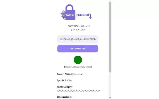 Safetension  from Chrome web store to be run with OffiDocs Chromium online