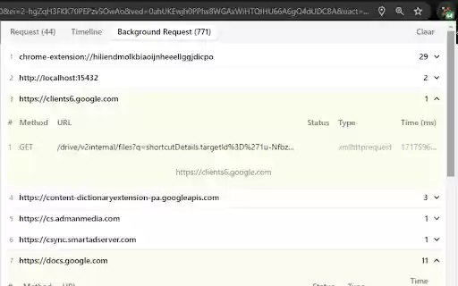 Safe Web Network Monitor  from Chrome web store to be run with OffiDocs Chromium online