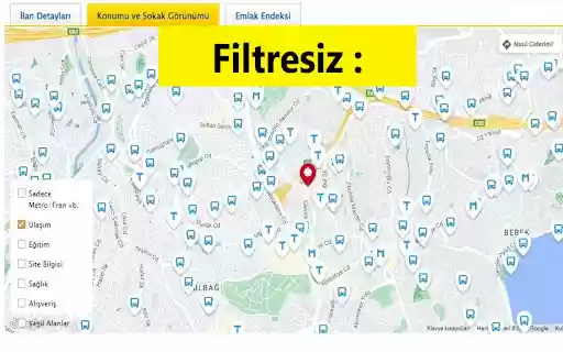 Sahibinden Harita Filtresi  from Chrome web store to be run with OffiDocs Chromium online