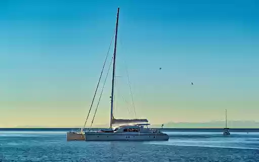 Sailboat on the blue sea  from Chrome web store to be run with OffiDocs Chromium online