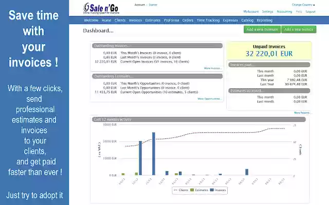 Sale n’Go from Chrome web store to be run with OffiDocs Chromium online Sale n’Go from Chrome web store to be run with OffiDocs Chromium online
